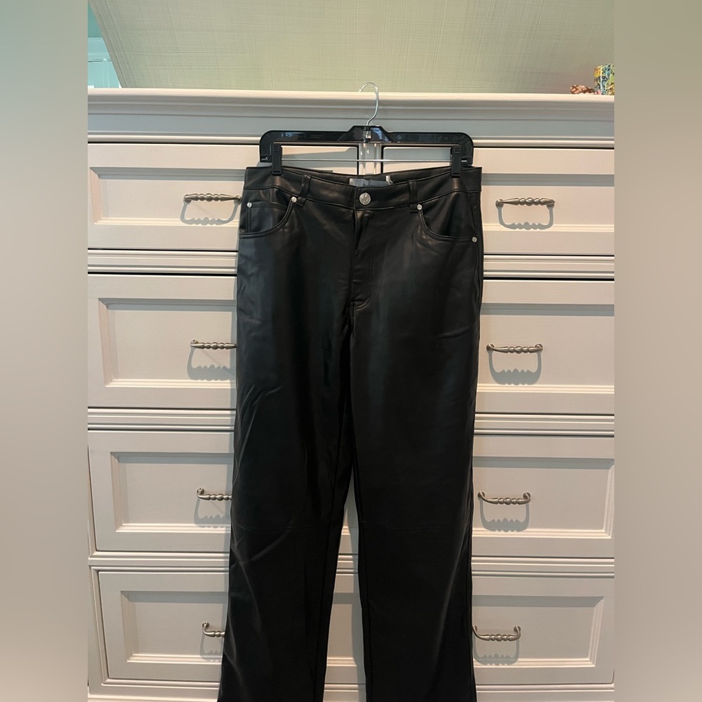 Leather Pants Bershka